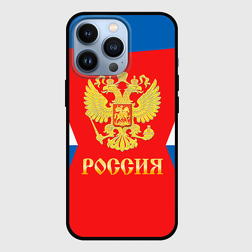 Чехол iPhone 13 Pro Сборная РФ: #91 TARASENKO / 3D-Черный – фото 1