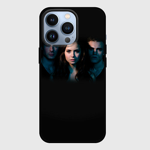 Чехол iPhone 13 Pro Vampire Trio / 3D-Черный – фото 1