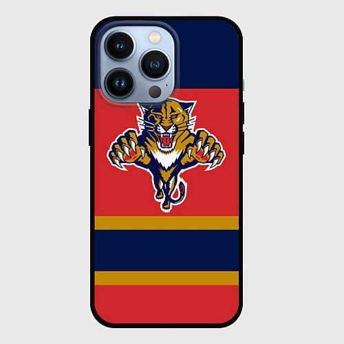 Чехол iPhone 13 Pro Florida Panthers / 3D-Черный – фото 1
