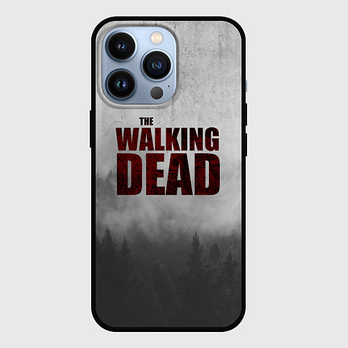 Чехол iPhone 13 Pro The Walking Dead / 3D-Черный – фото 1