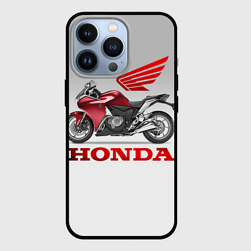 Чехол iPhone 13 Pro Honda 2 / 3D-Черный – фото 1