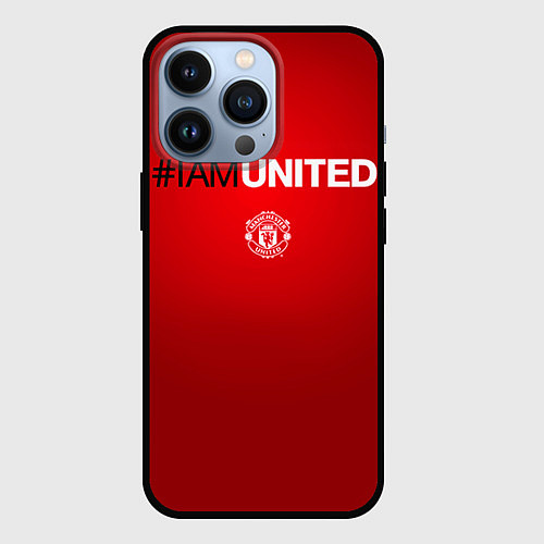 Чехол iPhone 13 Pro I am United / 3D-Черный – фото 1