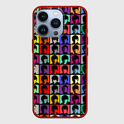 Чехол iPhone 13 Pro The Beatles: pop-art