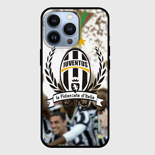 Чехол iPhone 13 Pro Juventus5 / 3D-Черный – фото 1