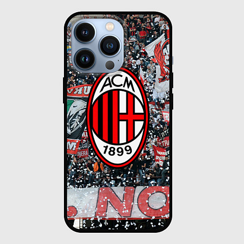 Чехол iPhone 13 Pro Milan FC / 3D-Черный – фото 1