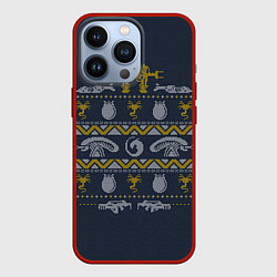 Чехол iPhone 13 Pro Новогодний свитер Чужой