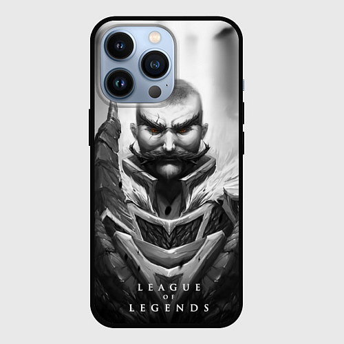 Чехол iPhone 13 Pro Браум / 3D-Черный – фото 1