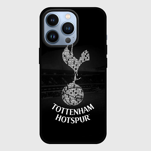Чехол iPhone 13 Pro Tottenham Hotspur / 3D-Черный – фото 1