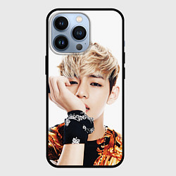 Чехол для iPhone 13 Pro Kim TaeHyung, цвет: 3D-черный