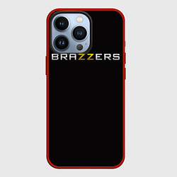 Чехол для iPhone 13 Pro Brazzers, цвет: 3D-красный