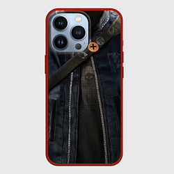 Чехол для iPhone 13 Pro Watch Dogs 2, цвет: 3D-красный