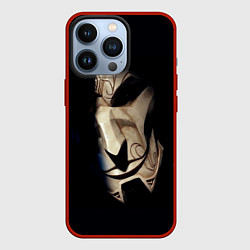 Чехол для iPhone 13 Pro Маска, цвет: 3D-красный