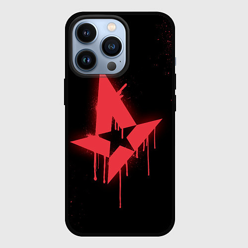 Чехол iPhone 13 Pro Astralis: Black collection / 3D-Черный – фото 1