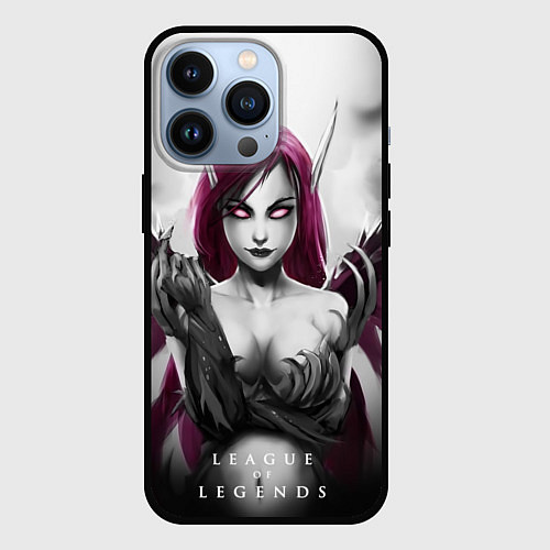 Чехол iPhone 13 Pro Cute Demon / 3D-Черный – фото 1