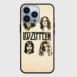 Чехол для iPhone 13 Pro Led Zeppelin Guys, цвет: 3D-черный