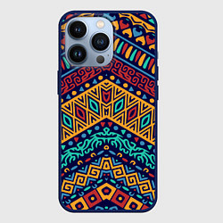 Чехол для iPhone 13 Pro Африка, цвет: 3D-тёмно-синий
