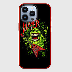 Чехол для iPhone 13 Pro Slayer Slimer, цвет: 3D-красный