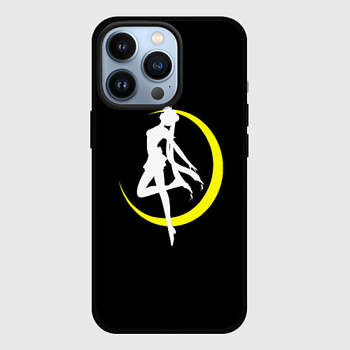 Чехол iPhone 13 Pro Сейлор Мун / 3D-Черный – фото 1