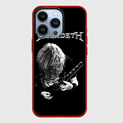 Чехол для iPhone 13 Pro Dave Mustaine, цвет: 3D-красный