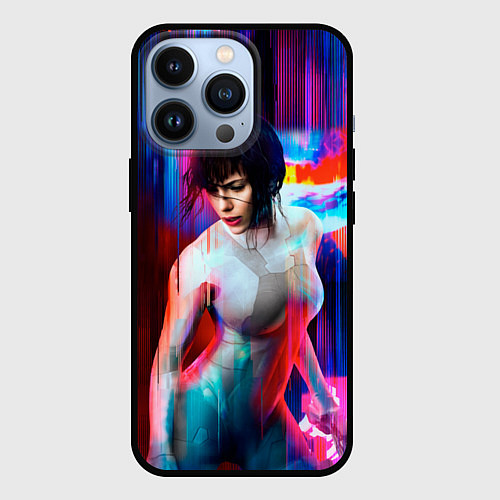 Чехол iPhone 13 Pro Ghost In The Shell 13 / 3D-Черный – фото 1