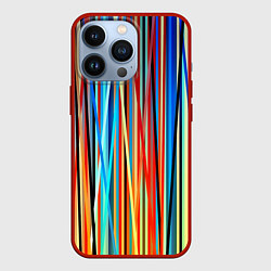 Чехол iPhone 13 Pro Colored stripes