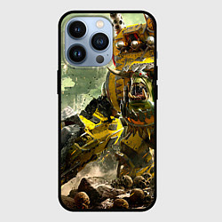 Чехол iPhone 13 Pro WH40k warboss