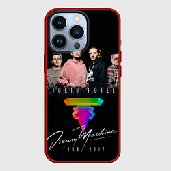 Чехол для iPhone 13 Pro Tokio Hotel: Dream Band, цвет: 3D-красный