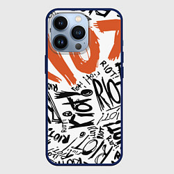 Чехол для iPhone 13 Pro Paramore: Riot, цвет: 3D-тёмно-синий