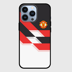 Чехол iPhone 13 Pro Manchester United: Stipe