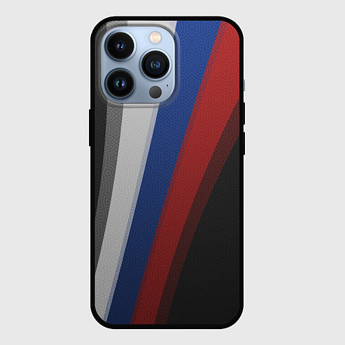 Чехол iPhone 13 Pro Sport Russia / 3D-Черный – фото 1