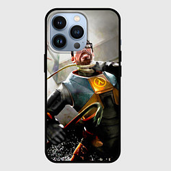 Чехол для iPhone 13 Pro Freeman, цвет: 3D-черный