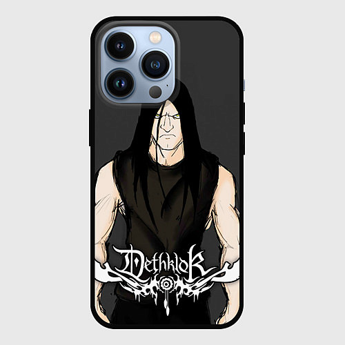 Чехол iPhone 13 Pro Dethklok Man / 3D-Черный – фото 1