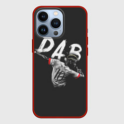 Чехол для iPhone 13 Pro Paul Pogba: Dab, цвет: 3D-красный