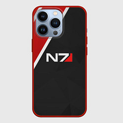 Чехол для iPhone 13 Pro N7 Space, цвет: 3D-красный