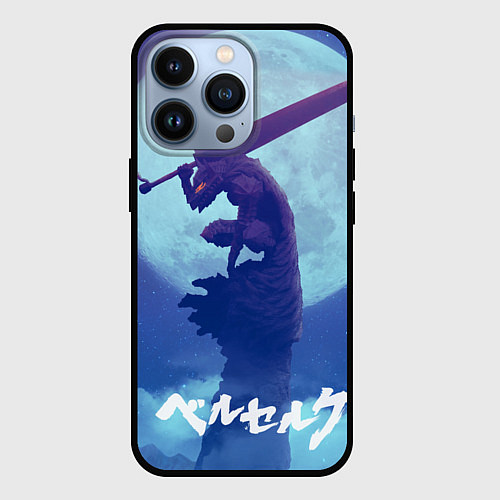 Чехол iPhone 13 Pro Berserk Night / 3D-Черный – фото 1