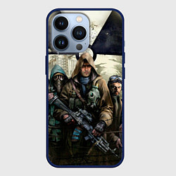 Чехол для iPhone 13 Pro STALKER: Radioactive, цвет: 3D-тёмно-синий