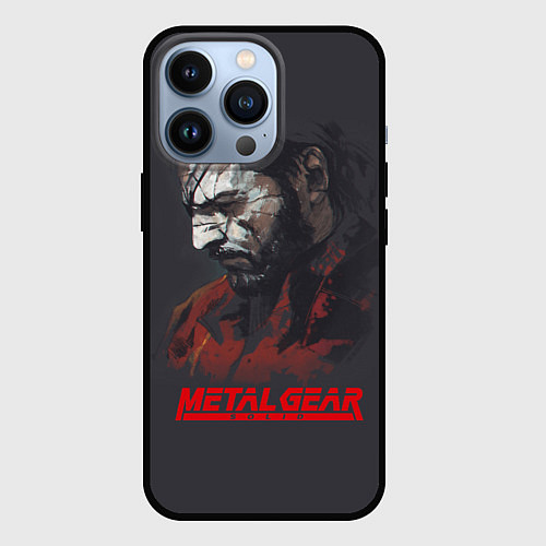 Чехол iPhone 13 Pro Metal Gear Solid / 3D-Черный – фото 1