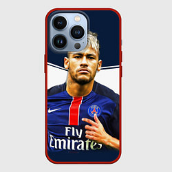 Чехол для iPhone 13 Pro Neymar: Fly Emirates, цвет: 3D-красный