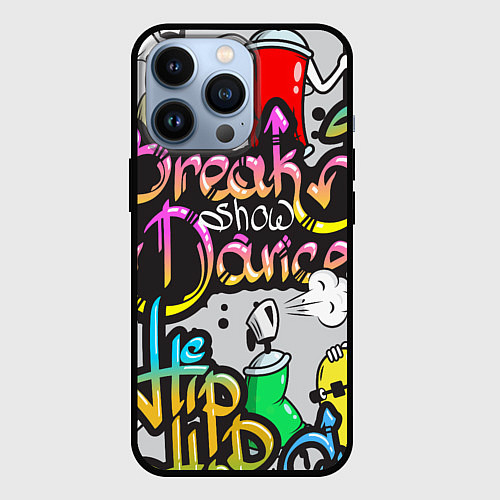 Чехол iPhone 13 Pro Break Show Dance / 3D-Черный – фото 1