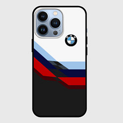 Чехол для iPhone 13 Pro BMW M SPORT, цвет: 3D-черный