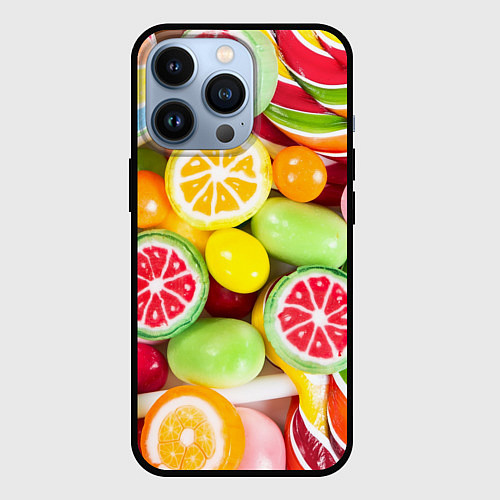 Чехол iPhone 13 Pro Candy Summer / 3D-Черный – фото 1