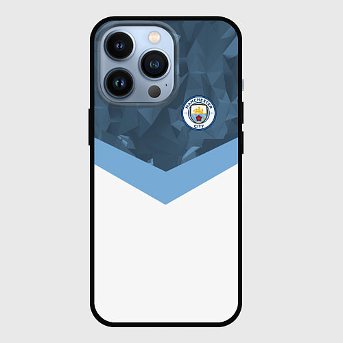 Чехол iPhone 13 Pro Manchester City FC: Sport / 3D-Черный – фото 1