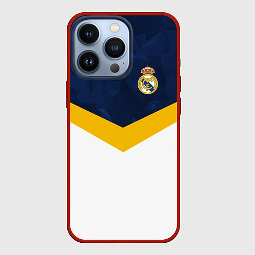 Чехол iPhone 13 Pro Real Madrid FC: Sport / 3D-Красный – фото 1