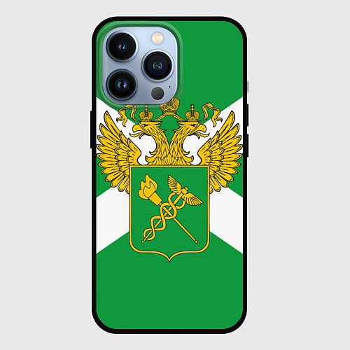 Чехол iPhone 13 Pro Таможня / 3D-Черный – фото 1