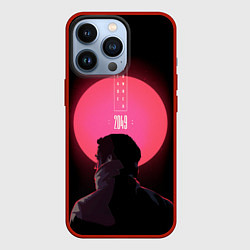 Чехол для iPhone 13 Pro Blade Runner: Acid sun, цвет: 3D-красный