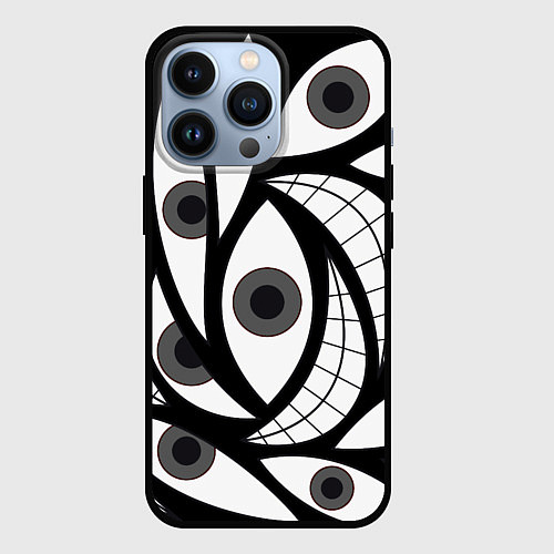 Чехол iPhone 13 Pro Alchemist Eyes / 3D-Черный – фото 1