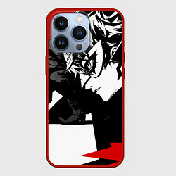 Чехол для iPhone 13 Pro Persona 5, цвет: 3D-красный