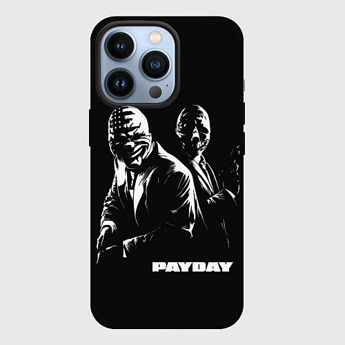 Чехол iPhone 13 Pro Payday / 3D-Черный – фото 1