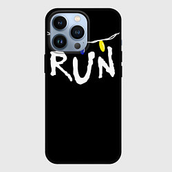 Чехол для iPhone 13 Pro Stranger Things RUN, цвет: 3D-черный