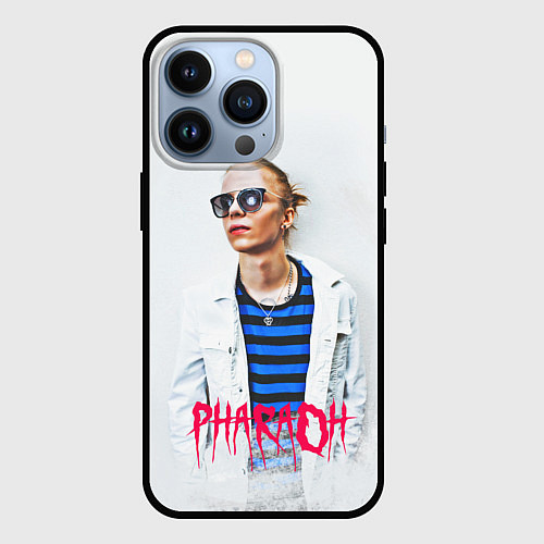 Чехол iPhone 13 Pro Pharaoh: White side / 3D-Черный – фото 1